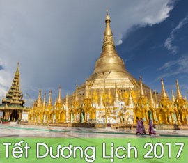 Du lịch Myanmar 4 ngày 3 đêm dịp Tết Dương lịch và Nguyên Đán 2017
